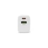 Kép 2/5 - Bluestork Hálózati töltő - PW-30-CA (USB-C, USB-A, 30W, fehér)