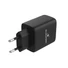 Kép 3/4 - Bluestork Hálózati töltő - PW-65-CCA-B (2xUSB-C, USB-A, 65W, 2m kábel, fekete)