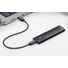 Kép 3/4 - Orico M.2 SATA/NVMe külső SSD ház fekete (PWDM2-G2-BK)