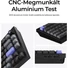 Kép 6/7 - Keychron Q1 HE 8K USB magyar Ultra-fast Lime Magnetic mechanikus billentyűzet fekete