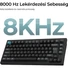 Kép 4/8 - Keychron Q1 Ultra 8K Bluetooth / vezeték nélküli magyar Silk POM Red mechanikus billentyűzet fekete