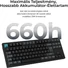 Kép 5/8 - Keychron Q3 Ultra 8K Bluetooth / vezeték nélküli magyar Silk POM Banana mechanikus billentyűzet fekete