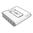 Kép 3/4 - MIKROTIK RBmAPL-2nD mAP lite 2x2 MIMO 2.4GHz 1x RJ45 100Mb/s Access point