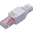 Kép 1/2 - Walisec csatlakozó - RJ45-6U-TL (RJ45, Cat6, árnyékolt, 8P8C, aranyozott, Tool-less)