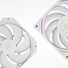 Kép 6/7 - Thermalright Royal Pretor 130 ultra processzor hűtő fehér