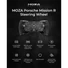 Kép 4/4 - Moza Racing kiegészítő - Porsche MISSION R Kormánykerék (Dual-Clutch, RGB, 5,4 inch OLED kijelző, 320mm)