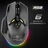 Kép 9/12 - Spirit of Gamer Egér - ELITE-M60 Black (Optikai, 20000 DPI, 1000Hz, 9 programozható gomb, RGB, vezetékes, fekete)