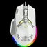 Kép 2/12 - Spirit of Gamer Egér - ELITE-M60 White (Optikai, 20000 DPI, 1000Hz, 9 programozható gomb, RGB, vezetékes, fehér)