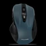 Kép 3/6 - Advance Egér vezeték nélküli - SHAPE 6D (2400 DPI, 6 gomb, ergonomikus, kék)