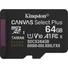 Kép 5/5 - Kingston 64GB Canvas Select Plus UHS-1 U1 V10 A1 microSDXC memóriakártya
