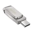 Kép 3/5 - Pen Drive 32GB USB 3.1 Gen1 SanDisk Dual Drive Luxe ezüst (SDDDC4-032G-G46)
