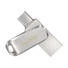 Kép 1/5 - Pen Drive 32GB USB 3.1 Gen1 SanDisk Dual Drive Luxe ezüst (SDDDC4-032G-G46)