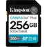 Kép 3/3 - Kingston 256GB Canvas Go! Plus Gen4 UHS1 U3 V30 SDXC memóriakártya