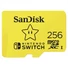 Kép 1/2 - 256GB microSDXC Sandisk Nintendo Switch UHS-I CL10 U3 A1 V30  (183573 / SDSQXAO-256G-GNCZN)