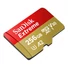 Kép 2/3 - 256GB Sandisk Extreme SDXC A2 C10 V30 UHS-I U3 (SDSQXAV-256G-GN6MA / 121587)