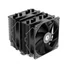 Kép 1/6 - ID-Cooling CPU Cooler - SE-206-XT (15.2-35.2 dB; max 129,39 m3 / h; 4Pin csatlakozó, 6 db heatpipe, 2x12cm, PWM)