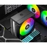 Kép 14/18 - ID-Cooling CPU Cooler - SE-214-XT V2 ARGB (27,7dB; max. 98,54 m3 / h; 4pin, 4 db heatpipe, 12cm, PWM, A-RGB LED)