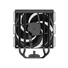 Kép 6/16 - ID-Cooling CPU Cooler - SE-214-XT V2 BLACK (27,2dB; max. 98,54 m3 / h; 4pin, 4 db heatpipe, 12cm, PWM)
