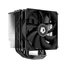 Kép 2/7 - ID-Cooling CPU Cooler - SE-226-XT BLACK (16.2-35.2dB; max 129,39 m3 / h; 4Pin csatlakozó, 6 db heatpipe, 12cm, PWM,)