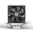 Kép 3/7 - ID-Cooling CPU Cooler - SE-802-SD V3 (23,3dB; max. 48,76 m3 / h; 3pin csatlakozó, 2 db heatpipe, 8cm)