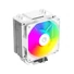 Kép 1/6 - ID-Cooling CPU Cooler - SE-903-XT ARGB WHITE (25,8dB; max. 77,81 m3 / h, 4pin csatlakozó, 3 db heatpipe, 9cm, PWM)