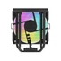 Kép 4/16 - ID-Cooling CPU Cooler - SE-904-XT ARGB BLACK (29,1dB; max. 80,02 m3 / h, 4pin csatlakozó, 3 db heatpipe, 9cm, PWM)