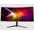 Kép 1/3 - SHARK GAMING Monitor 34" - SG34-UWQ165 (VA, 3440x1440, 21:9, UWQHD, 165Hz, 300cd / m2, 1ms, 2xHDMI, 2xDP, Ívelt)