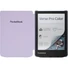 Kép 1/4 - POCKETBOOK e-book tok -  PB619, PB629, PB634 Shell transparent strap gyári Tok lila