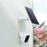Kép 2/5 - Safemo IP wifi csempekamera szett - SK012 (4K Ultra HD, IP65, mikrofon, hangszóró, 32GB, 6400mAh, SolarP 5W, 24 / 7)