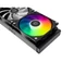 Kép 4/10 - ID-Cooling CPU Water Cooler - Space SL240 XE (25dB; max. 129,39 m3 / h; 2x12cm, A-RGB LED, fekete)