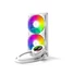 Kép 2/9 - ID-Cooling CPU Water Cooler - Space SL240 XE WHITE (25dB; max. 129,39 m3 / h; 2x12cm, A-RGB LED, fehér)