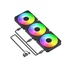 Kép 13/13 - ID-Cooling CPU Water Cooler - Space SL360 V2 (25dB; max. 135,41 m3 / h; 3x12cm, A-RGB LED, fekete)