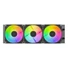 Kép 4/13 - ID-Cooling CPU Water Cooler - Space SL360 V2 (25dB; max. 135,41 m3 / h; 3x12cm, A-RGB LED, fekete)