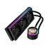Kép 2/8 - ID-Cooling CPU Water Cooler - Space SL360 V2 PLUS (25dB; max. 150,78 m3 / h; 3x12cm, A-RGB LED, fekete)