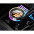 Kép 7/8 - ID-Cooling CPU Water Cooler - Space SL360 V2 PLUS (25dB; max. 150,78 m3 / h; 3x12cm, A-RGB LED, fekete)