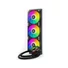 Kép 2/10 - ID-Cooling CPU Water Cooler - Space SL360 XE (35,2dB; max. 129,39 m3 / h; 3x12cm, A-RGB LED, fekete)