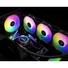 Kép 10/10 - ID-Cooling CPU Water Cooler - Space SL360 XE (35,2dB; max. 129,39 m3 / h; 3x12cm, A-RGB LED, fekete)