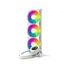 Kép 2/11 - ID-Cooling CPU Water Cooler - Space SL360 XE WHITE (35,2dB; max. 129,39 m3 / h; 3x12cm, A-RGB LED, fehér)
