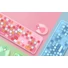 Kép 3/4 - MOFII Sweet 2.4G vezeték nélküli billentyűzet + egér készlet rózsaszín (SMK-623387AG Pink)