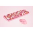 Kép 4/4 - MOFII Sweet 2.4G vezeték nélküli billentyűzet + egér készlet rózsaszín (SMK-623387AG Pink)