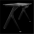 Kép 3/11 - Spirit of Gamer Gamer Asztal - Headquarter 200 (MDF lap, fém lábak, fekete, 113 x 60 x 1,8 cm)