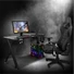Kép 10/11 - Spirit of Gamer Gamer Asztal - Headquarter 200 (MDF lap, fém lábak, fekete, 113 x 60 x 1,8 cm)