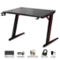 Kép 1/9 - Spirit of Gamer Gamer Asztal - Headquarter 300 (MDF lap, fém lábak, fekete, RGB LED háttérvilágítás, 120 x 60 x 1,8 cm)