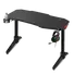 Kép 3/12 - Spirit of Gamer Gamer Asztal - Headquarter 400 (MDF lap, fém lábak, fekete, RGB LED háttérvilágítás, 140 x 60 x 1,8 cm)