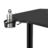 Kép 8/12 - Spirit of Gamer Gamer Asztal - Headquarter 400 (MDF lap, fém lábak, fekete, RGB LED háttérvilágítás, 140 x 60 x 1,8 cm)