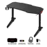Kép 1/12 - Spirit of Gamer Gamer Asztal - Headquarter 400 (MDF lap, fém lábak, fekete, RGB LED háttérvilágítás, 140 x 60 x 1,8 cm)