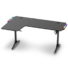 Kép 2/12 - Spirit of Gamer Gamer Asztal - Headquarter 600 L (MDF lap, fém lábak, fekete, RGB LED háttérvilágítás, 140 x 60 x 75cm)