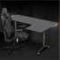 Kép 11/13 - Spirit of Gamer Gamer Asztal - Headquarter 600 R (MDF lap, fém lábak, fekete, RGB LED háttérvilágítás, 140 x 60 x 75cm)