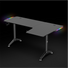Kép 3/13 - Spirit of Gamer Gamer Asztal - Headquarter 600 R (MDF lap, fém lábak, fekete, RGB LED háttérvilágítás, 140 x 60 x 75cm)
