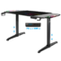 Kép 1/12 - Spirit of Gamer Gamer Asztal - Headquarter 800 (MDF lap, fém lábak, fekete, RGB LED háttérvilágítás, 140 x 60 x 1,6 cm)
